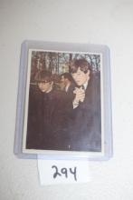 Vintage Topps Beatles Color Card, #58, 1964