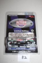 John Force Castrol 1993 Oldsmobile Funny Car, 1:64 Scale, Limited Edition, Action Racing Platinum