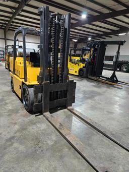 Caterpillar 12,500-LB. Capacity Forklift, Model 125D, LPG, Cushion Tires, 2-Stage, 94-3/4" Lowered,