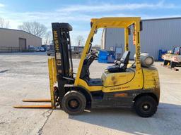 2018 Hyster H50XT 5,000 LB. Forklift, S/N A380V06798S, 195" Lift Height, Solid Cushion Tires,