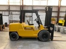 Caterpillar 10,000-LB Capacity Forklift, Model DP50K, S/N AT28B50265, Pneumatic Tires, 2-Stage Mast,