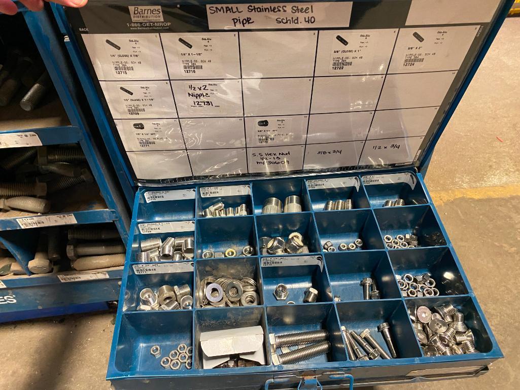 Parts Bin & Contents of Electric & Hardware