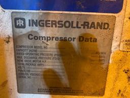 Ingersoll Rand Air Compressor, Model SSR-HP-250, 250 HP, Rotary Screw Type, 150 PSIG Max. Pressure,