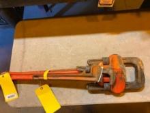(3) Ridgid Pipe Wrenches; (2) 36" & (1) 18"