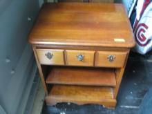Vintage Pine Side/Lamp Table