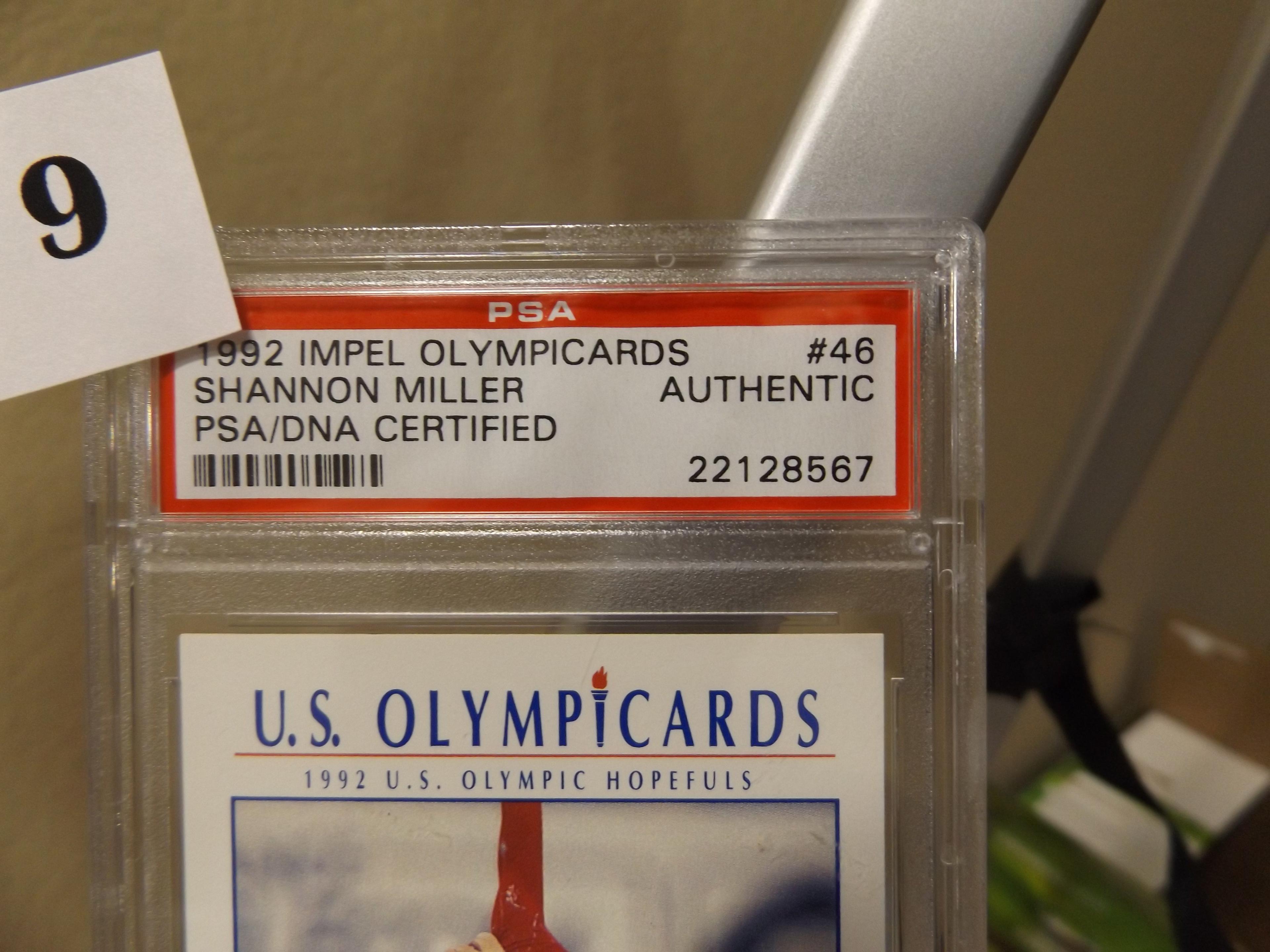 Signed Shannon Miller Olympicards