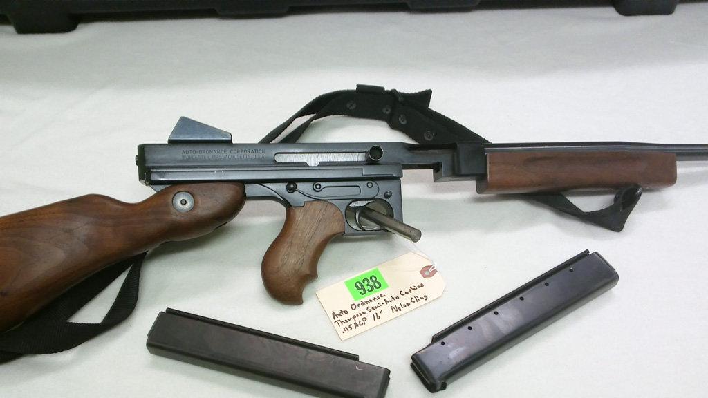 Auto Ordnance Thompson Semi-Automatic Carbine, 45 ACP Rifle