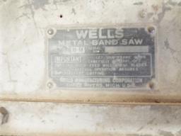Wells BM metal band saw