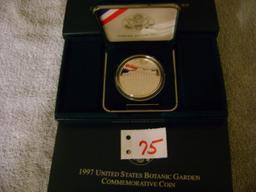 5 - 1997 Botanic Garden 1oz Silver Comm coins
