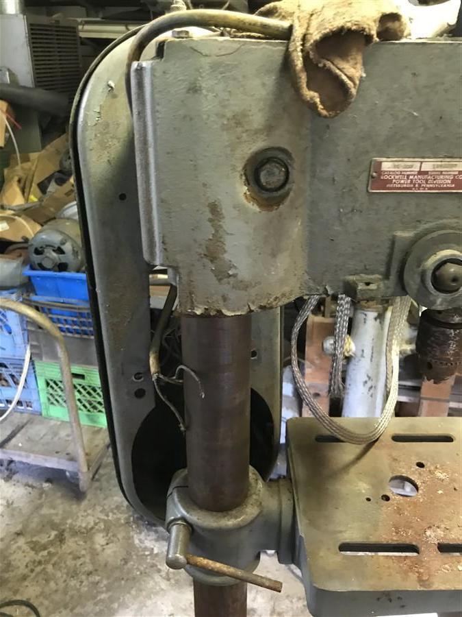 Antique Rockwell Drill Press Machine