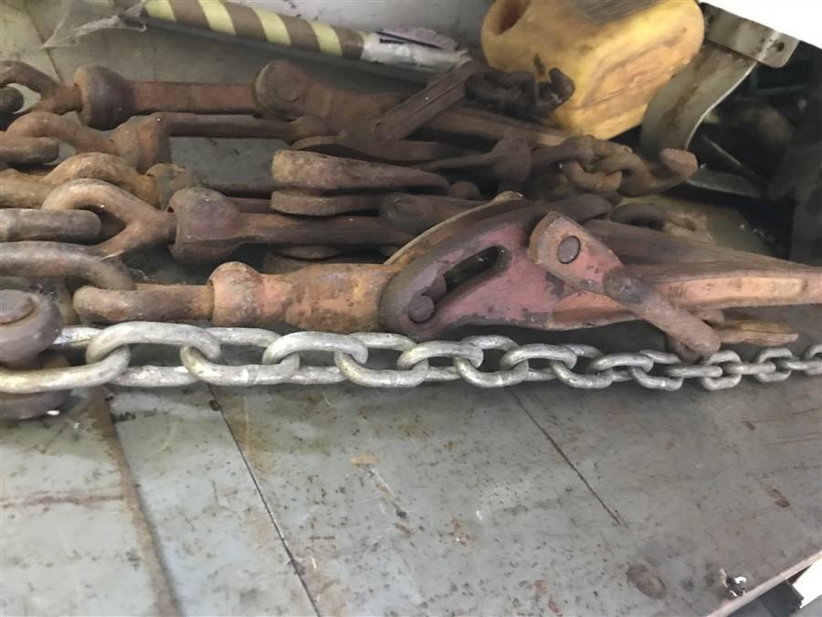 Cargo Tie Down Chains Lot