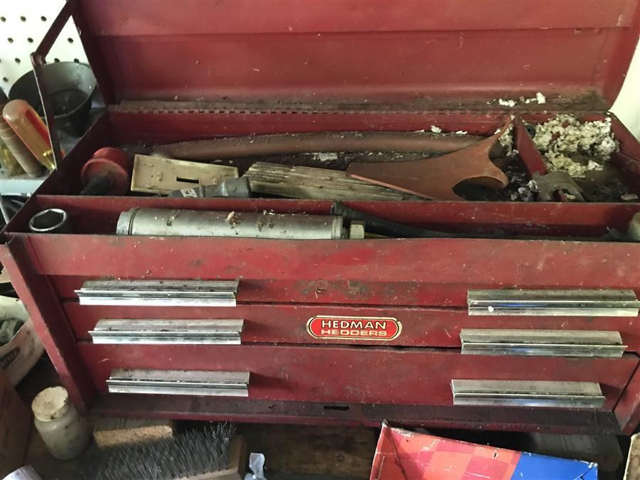 Vintage Snap-On Tool Box and Contents
