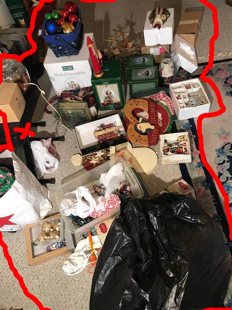 Group Lot of assorted Christmas items