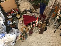 Large Lot of Decorative and Christmas Items