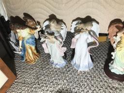 Group Lot of Decorative Angels