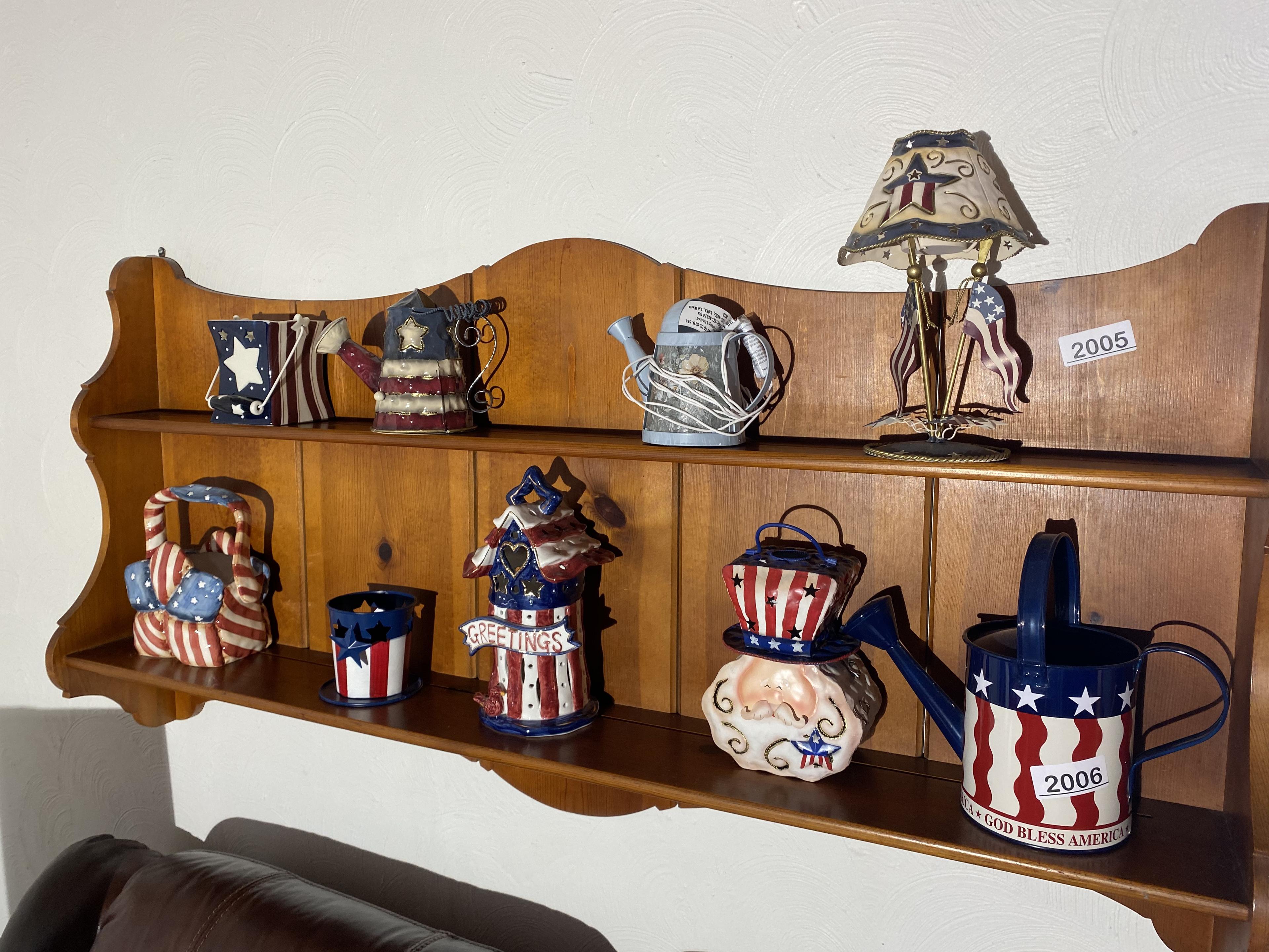 Patriotic items and more on shelves