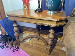 NIce Older Table with elaborate base