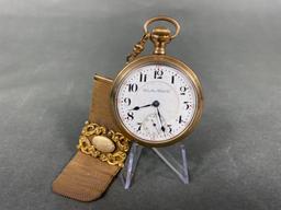 Hamilton Pocket Watch 940 Railroad Grade Gold Filled with Fob 18 size 21J