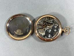 Hampden Gold Filled Pocket Watch 12 size 15J No. 306 Grade