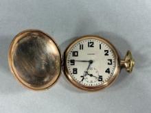 Antique Gold Filled Howard Dial, Abbot Movement 16 size 17 J
