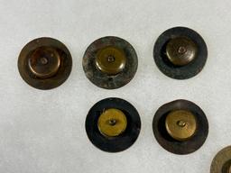 WWI U.S. ARMY ENLISTED MAN COLLAR DISC LOT