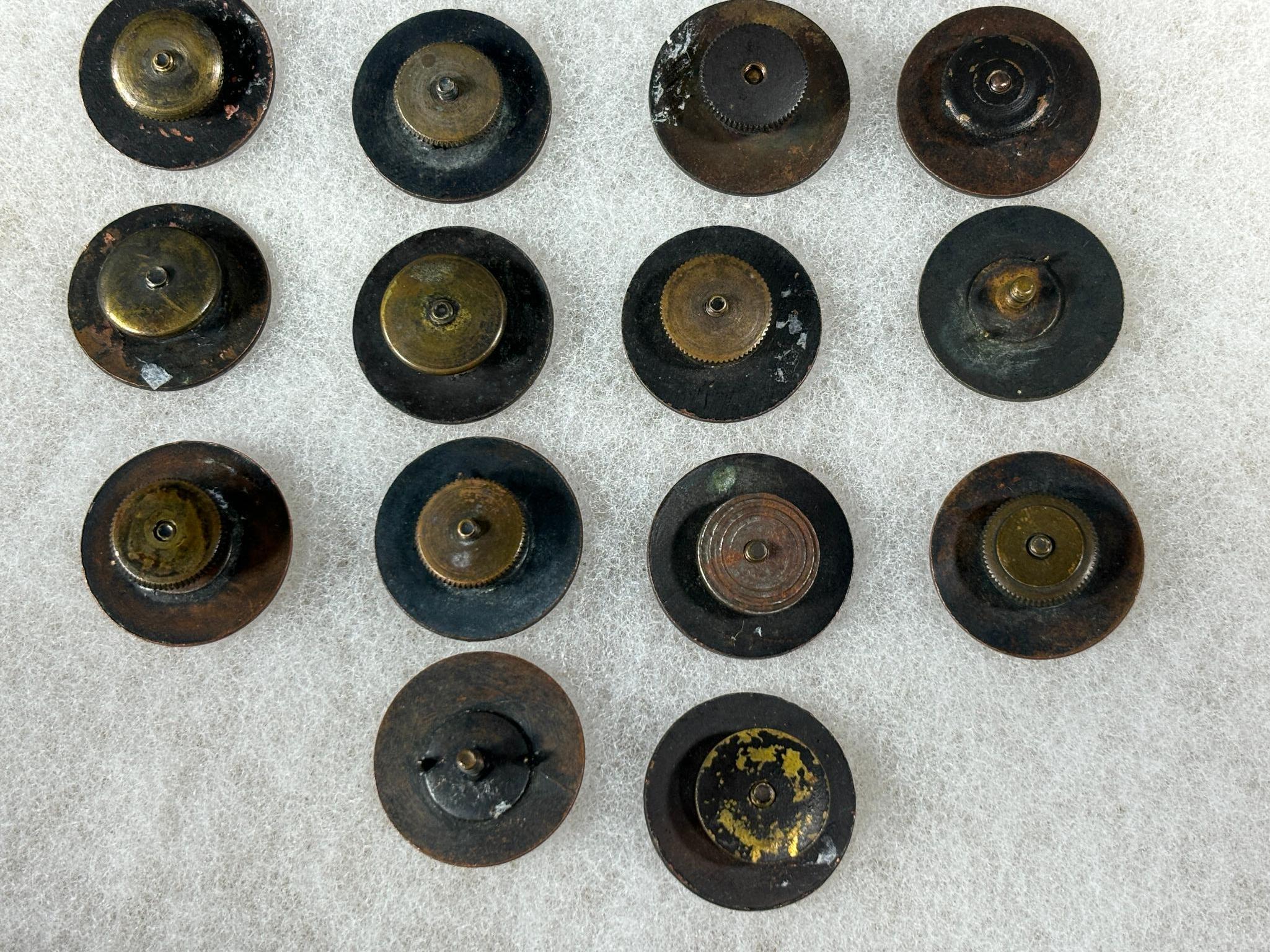 WWI ENLISTED MAN COLLAR DISC LOT