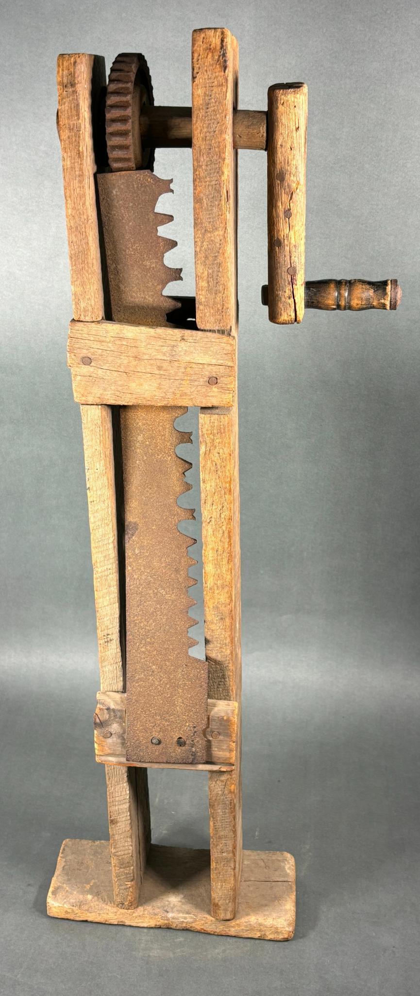 WWI FIELD MADE TRENCH GAS ATTACK CLACKER - RATTLE