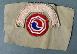 KOREAN WAR - 1990S LOGISTICS COMMAND PATCH GROUP W/ MANY THEATER MADE