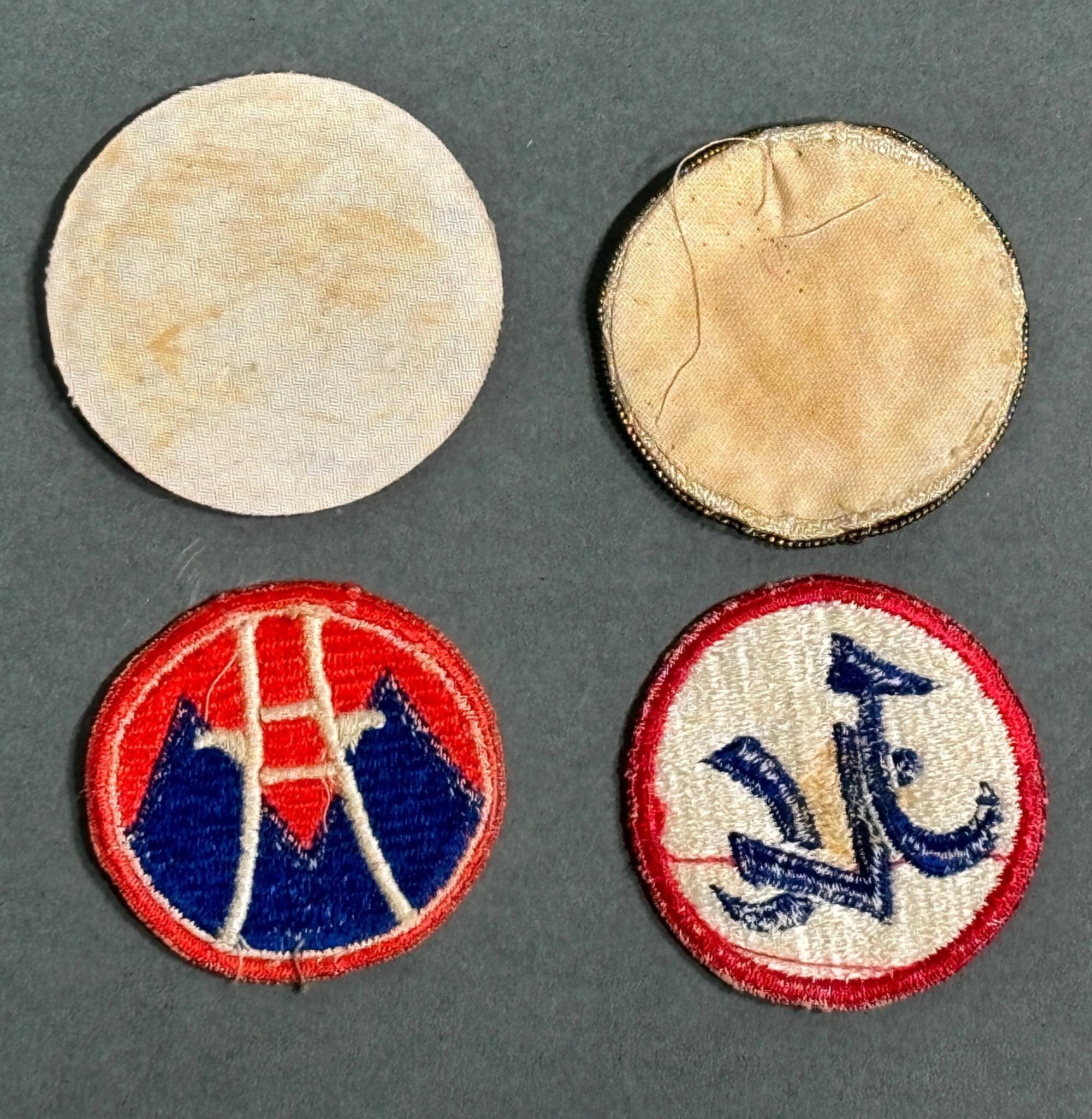 KOREAN WAR - 1990S LOGISTICS COMMAND PATCH GROUP W/ MANY THEATER MADE