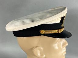 VINTAGE REISS STEAMSHIP CO CAPTAIN HAT EARLY LOGO
