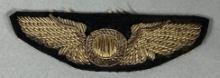 WWII US ARMY AIR FORCE AAF BULLION OBSERVER WINGS