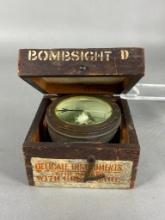 WWII BRITISH RAF VECTOR BOMB SIGHT COMPASS BODY FOR MK VII WIMPERIS COURSE SETTING BOMB SIGHT