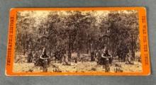 CIVIL WAR STEREOVIEW GETTYSBURG - PUBL BY ANTHONY