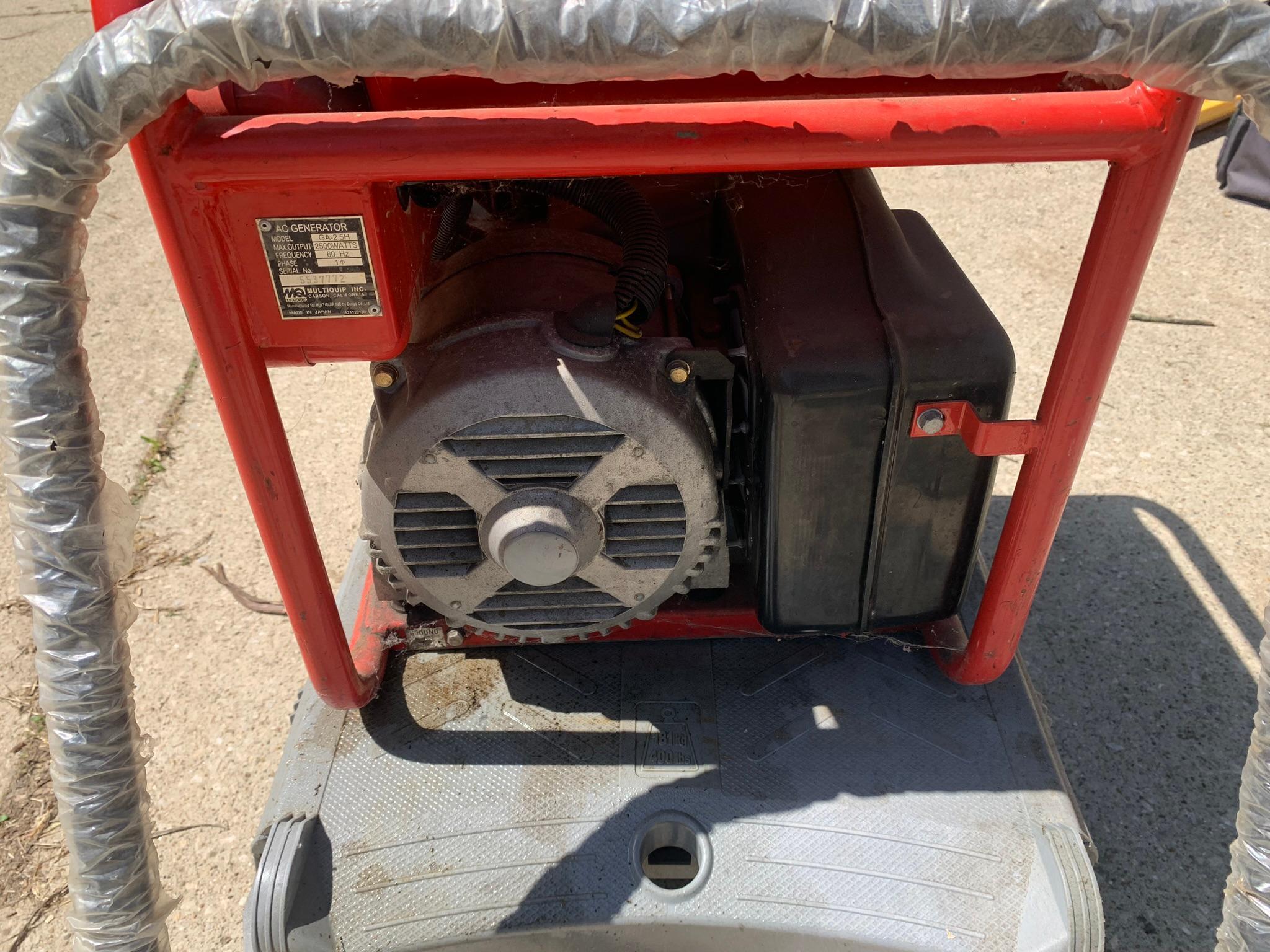 Multiquip 2500 Generator