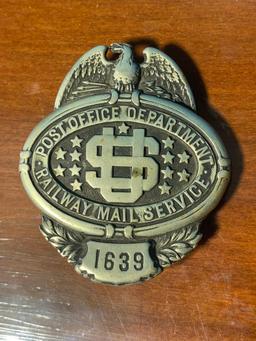 US Postal Service Badge from the 1900s