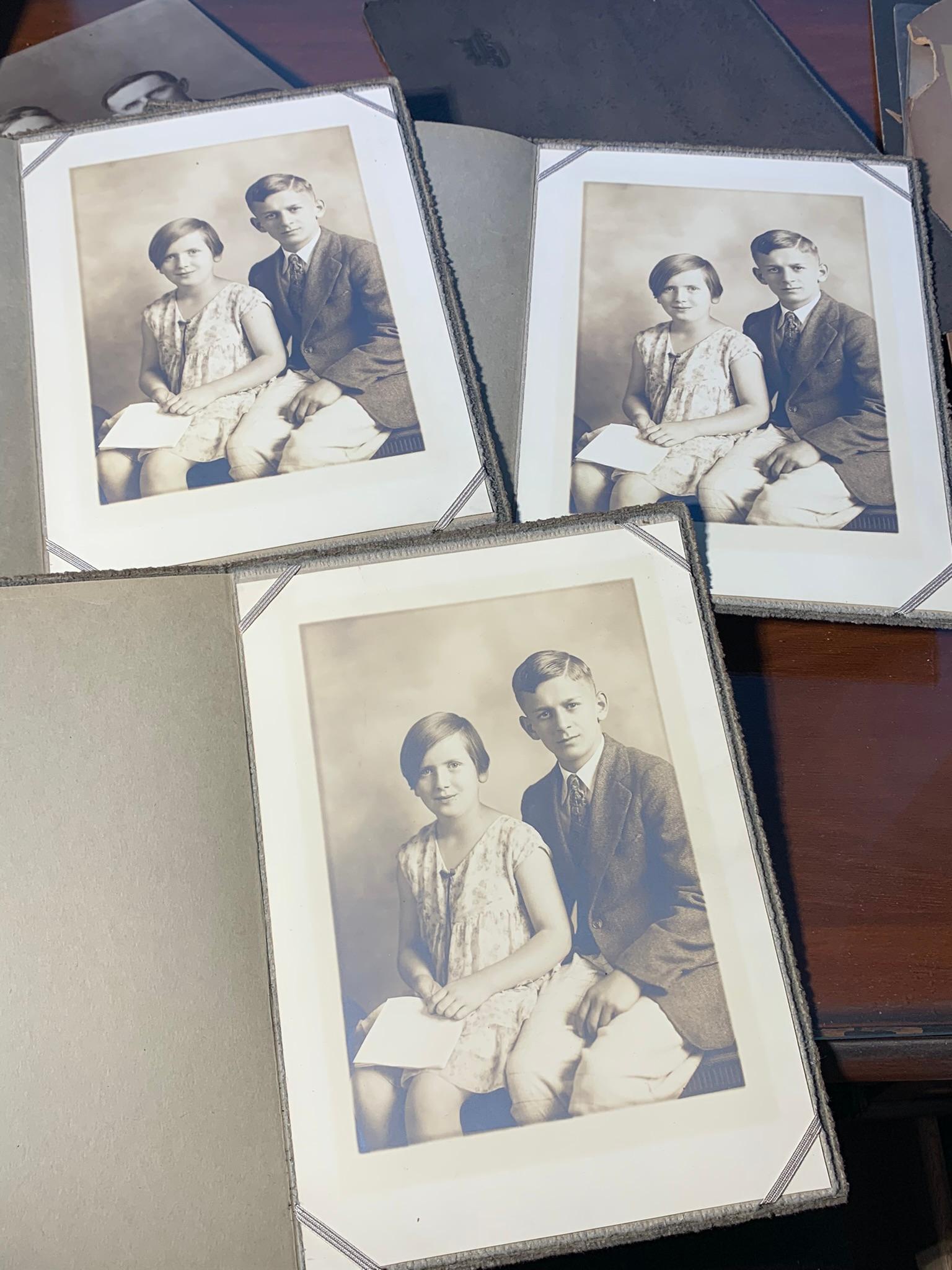 Large Group of Vintage Photographs and Tintype Photos