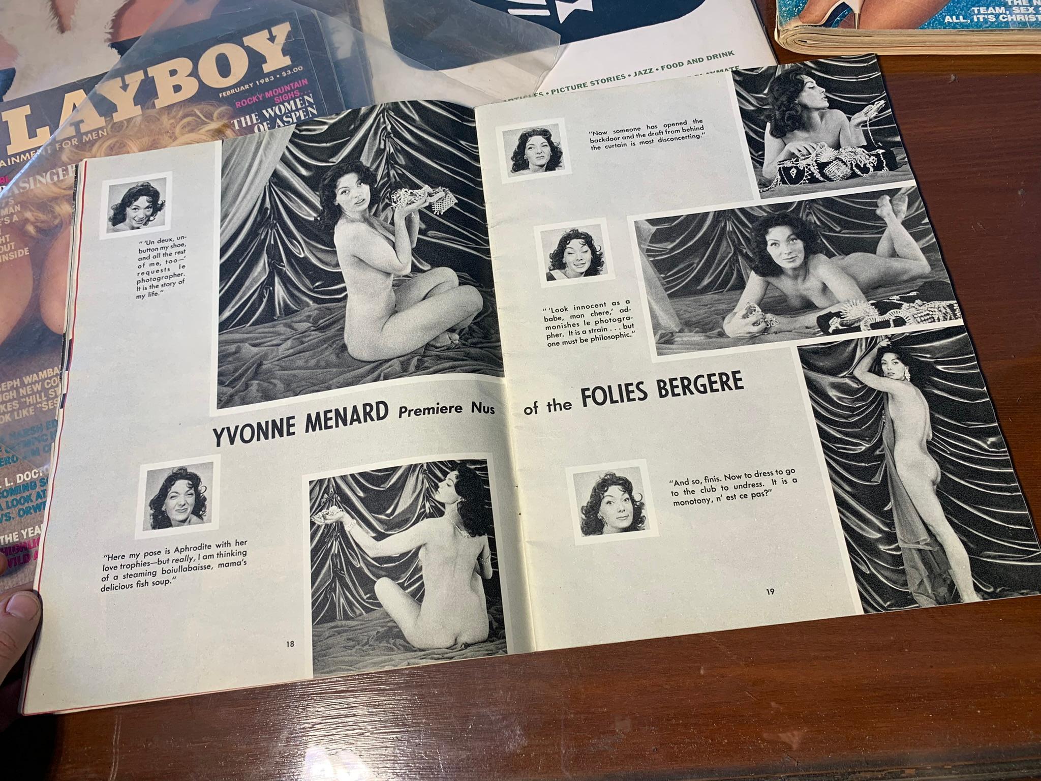 Group of Early Vintage Playboy Magazines '50s, '70s & '80s