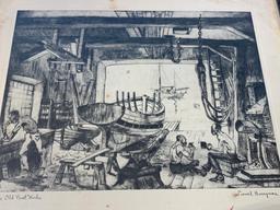 4 Lionel Barrymore Prints