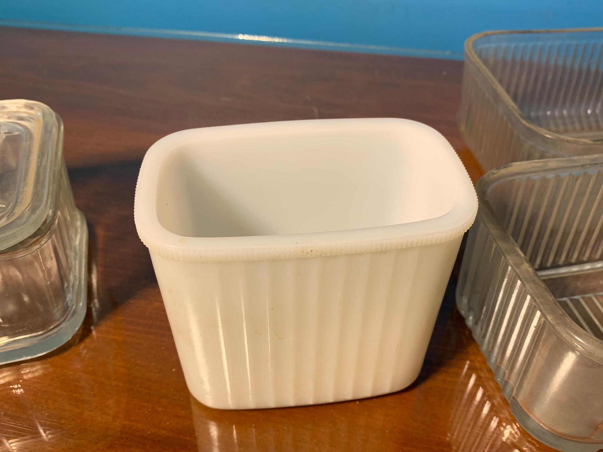 Group of Refrigerator Dishes