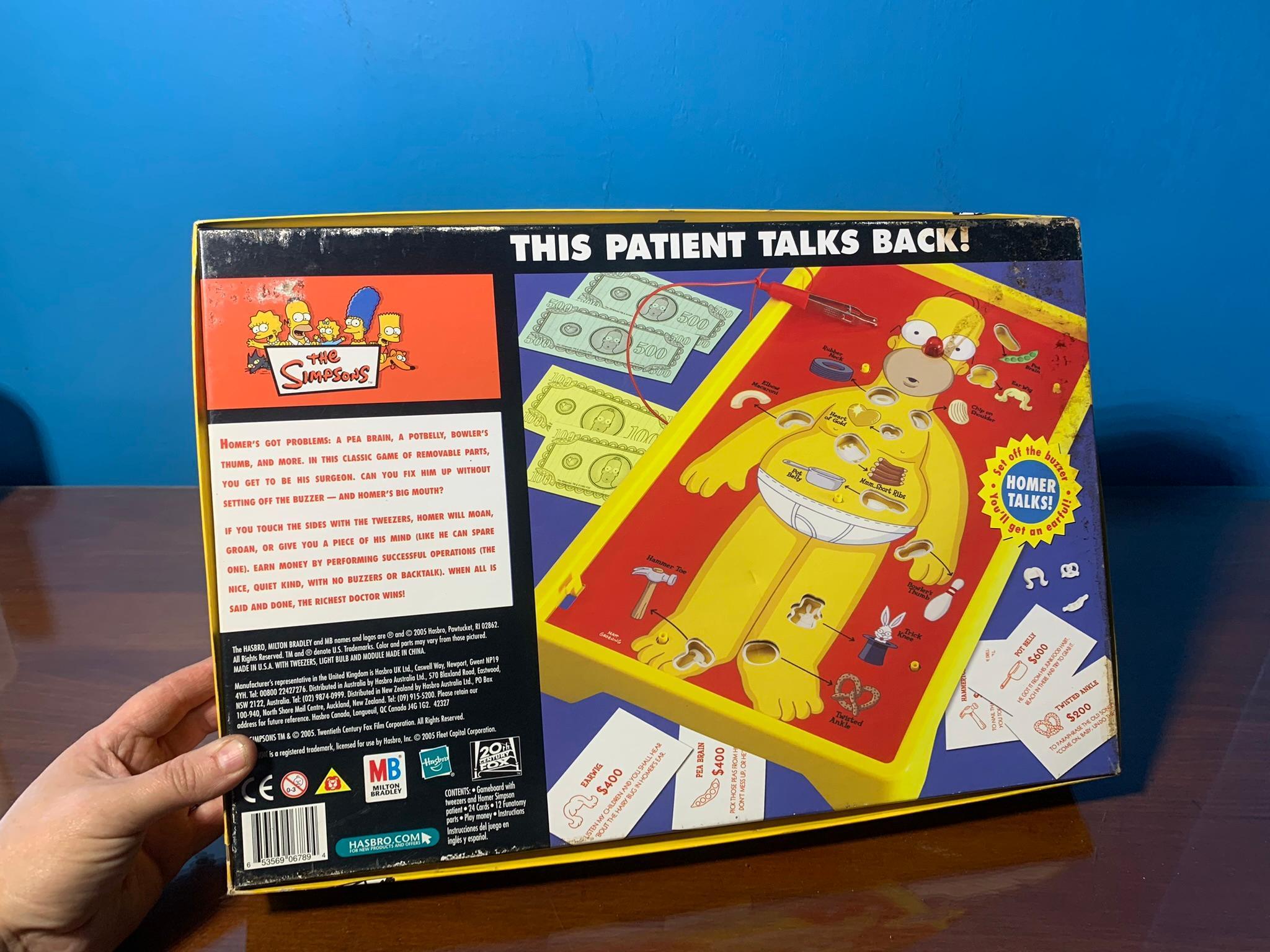 The Simpsons Operation Game