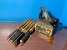 Stanley Wood Plane & Lathe Tools