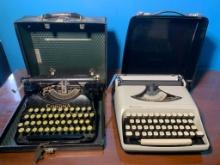 Two Vintage Typewriters