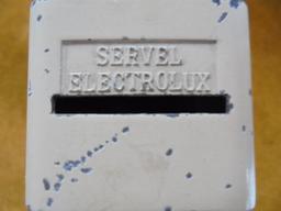 OLD "SERVEL ELECTROLUX" REFRIGERATOR COIN BANK
