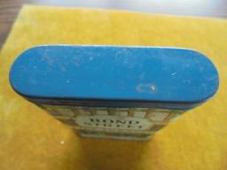 VINTAGE "BOND STREET PIPE TOBACCO" ADVERTISING POCKET TIN-QUITE NICE AND GRAPHIC