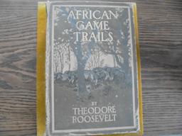 1910 EDITION OF THE "AFRICAN GAME TRAILS" BY TEDDY ROOSEVELT 575  PAGES WITH MANY REAL PHOTOGRAPHS