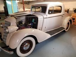 1934 Oldsmobile Coupe, mod. F34, rumble seat, odometer discrepency on title