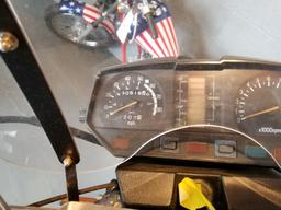 1982 Yamaha Maxim 750 motorcycle, shows 50,516 miles, odometer discrepency on title