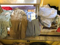 Military shirts and pants