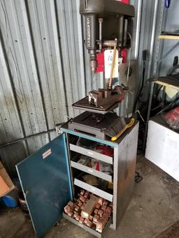 Craftsman drill press, Homelite parts, GE radio tubes