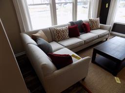 Rowe 3-piece sectional sofa